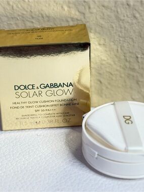Dolce & Gabbana Solar Glow Cushion Foundation Refill - Nude Gold Packaging